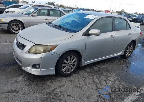 2009 Toyota Corolla S z USA, uszkodzony, nr VIN 1NXBU40E59Z116280